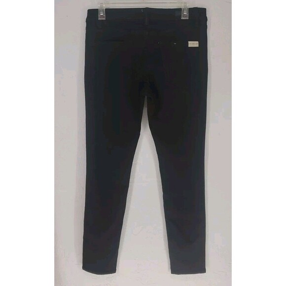 Black Slim Straight Skinny Jeans Pants | Weatherproof Vintage Size 4 NWOT - Picture 5 of 9